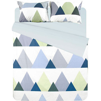 Комплект постельного белья семейный Ibodo Палитра