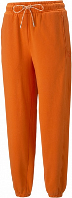 Штани Puma INFUSE SWEATPANTS TR 53835123 р. S помаранчевий
