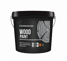 Фарба Farbmann Wood Paint база А напівмат 2,7 л