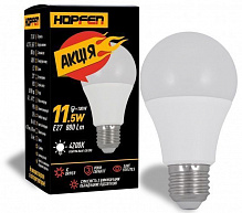 Лампа светодиодная Hopfen 11,5 Вт A60 матовая E27 220 В 4200 К 