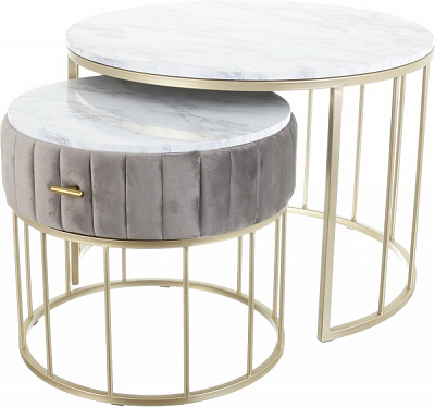 Набор декоративный Monaco 65x65x50 см/44,5x44,5x45 см 