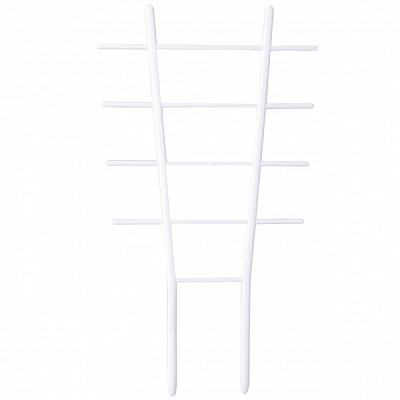 Подставка для растений Алеана Лесенка L37 см белая