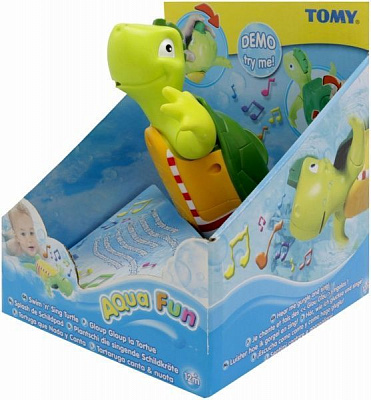 Игрушка развивающая Tomy Черепашка поющая 2712