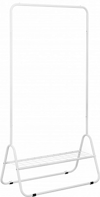 Тримач для одягу PROзапас 1530x800x370 мм одинарний з полицею білий