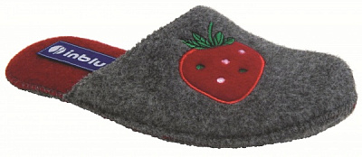 Капці домашні Inblu EF-4H р.36-41 срібний