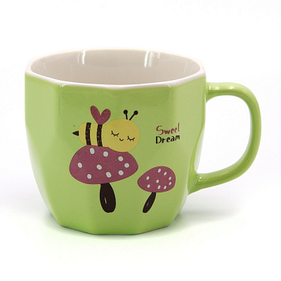 Чашка Milika MadBee Yellow 350 мл M0520-KLD9-S210C