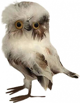 Декорация новогодняя Сова 17х22см EPI-A21208A-2 