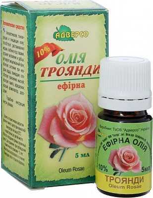 Эфирное масло Адверсо Трояндова 10% 5 мл 