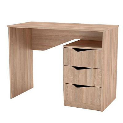 Стол письменный Компанит 1Э 1000х500х760 мм дуб сонома