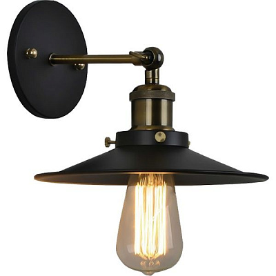 Бра Hopfen 1x40 Вт E27 бронза/чорний DF 1 LOFT