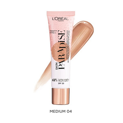 Тональна основа L'Oreal Paris Skin Paradise 04 medium 30 мл