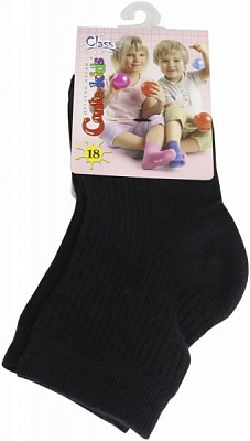 Шкарпетки дитячі Conte-Kids CLASS 154 р.18 р.18 чорний
