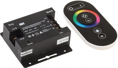 Контролер IEK 12 В 216 Вт з ПДК радіо RGB 3 канали