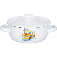 Кастрюля с крышкой Машинки 1 л HSAP18LP Idilia