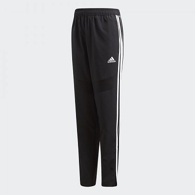 Брюки Adidas TIRO19 WOV PNTY D95954 р. 164 черный