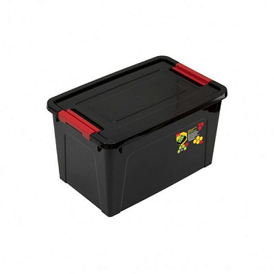 Контейнер-органайзер универсальный Алеана Tools 3,5 л черный 140x160x240 мм