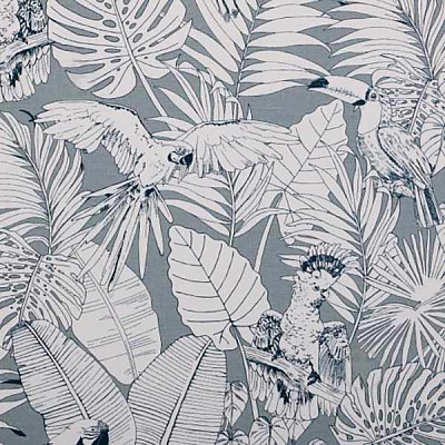 Обои Rasch Grey parrots 447835 0.53x10.05 м