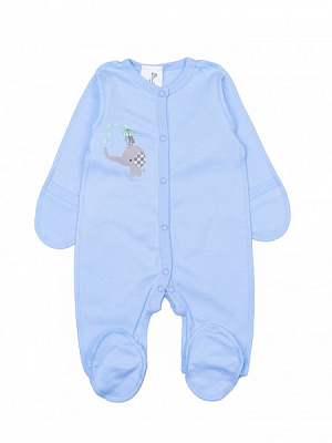 Комбінезон для хлопчика Bambinelli Слоненя р.62 блакитний
