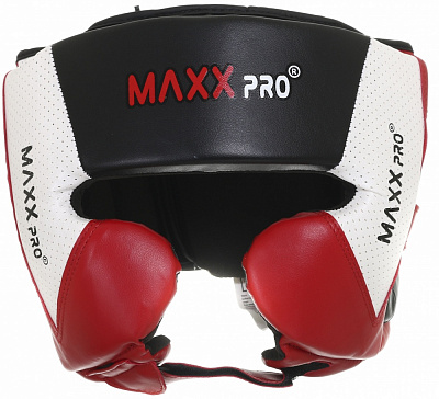 Шлем боксерский MaxxPro р. M AHG-626 Red vynil M красный
