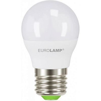 Лампа світлодіодна Eurolamp 3 шт./уп. MLP-LED-G45-07273(3) 7 Вт G45 матова E27 220 В 3000 К