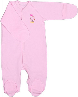 Комбинезон детский для девочки Татошка р.56 розовый м15253роз