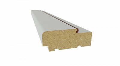 Дверная коробка Неман МДФ NEW 2070х80 мм белый суперматовый