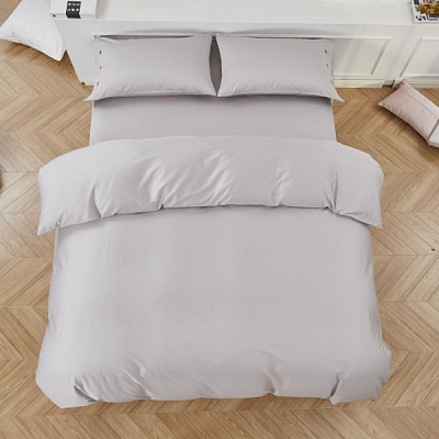 Комплект постільної білизни Solid 2 світло-бежевий La Nuit