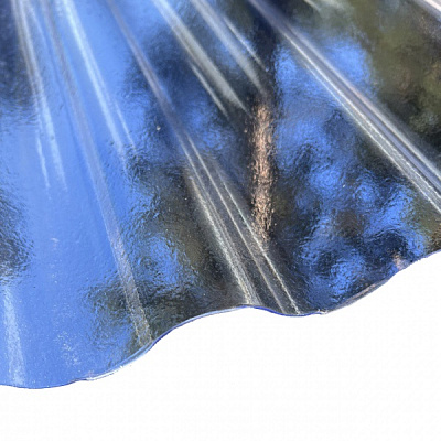 Гофрований монолітний полікарбонат Rodeca 0,8x2000x900 мм прозорий