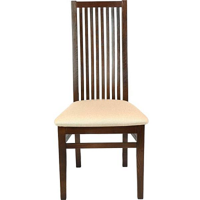 Стілець обідній РПМК Сандра горіх темний/кремовий