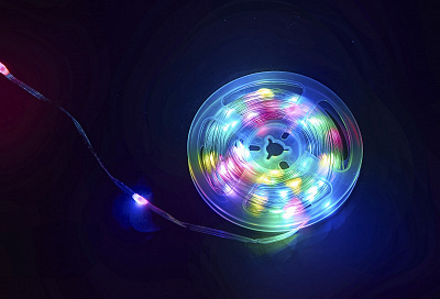 Електрогірлянда лінійна Smart USB світлодіодна (LED) 100 ламп 10 м (STR100L)