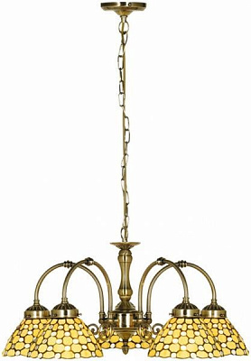 Люстра подвесная Arte Lamp RAINDROP 5xE27 античная бронза A3168LM-5AB 