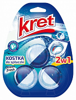 Таблетка для зливного бачка Kret Ocean Fresh 3х50 г 