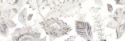 Плитка Allore Group Calacatta Ice W\DEC M NR Glossy 25x75 (2 сорт)