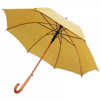 Зонт-трость ТМ PPM желтый 