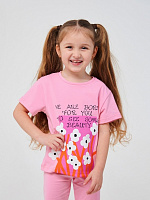 Блуза Smil для дівчинки 110680 р.104 рожевий 