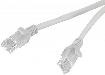 Патч-корд ЕМТ RJ-45-RJ-45 2 м серый (4-0202У) UTP cat.5e