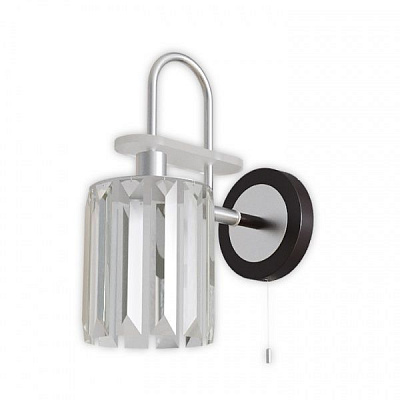 Бра Hopfen Bogen CR-GR 1x60 Вт E14 серебристый/коричневый 