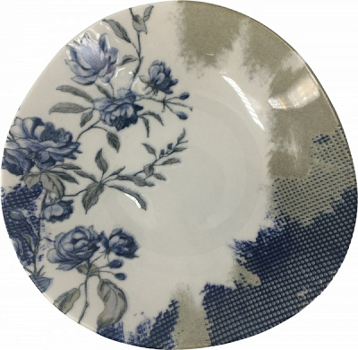 Тарелка обеденная Blue Flowers 25 см Gural Porselen
