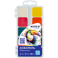 Краски акварельные Classic 10 шт. K-060 KITE