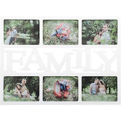 Фоторамка Коллаж Family 6 шт