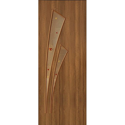 Дверное полотно ОМиС Триумф ЗС+КМ 800 мм ольха европейская