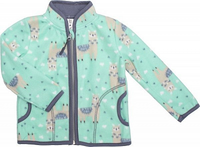Кофта для дівчаток Luna Kids флісова р.122 салатовий