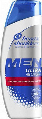 Шампунь Head & Shoulders Old Spice Men ultra с экстрактом сандалового дерева 200 мл