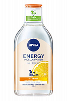 Мицеллярная вода Nivea Energy с антиоксидантами 400 мл