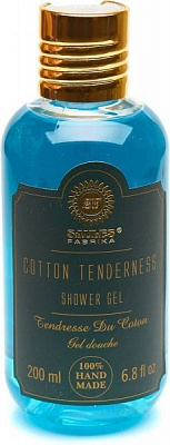 Гель для душа Saules Fabrika Нежность хлопка 200 мл
