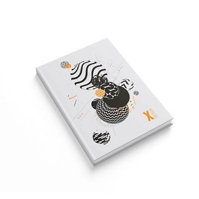 Блокнот Узорчатые шары 1В1058 А7 48 листов Аркуш