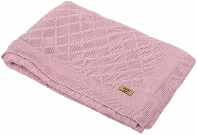 Простынь Mari-Knit 90х90 см пудра 0801 