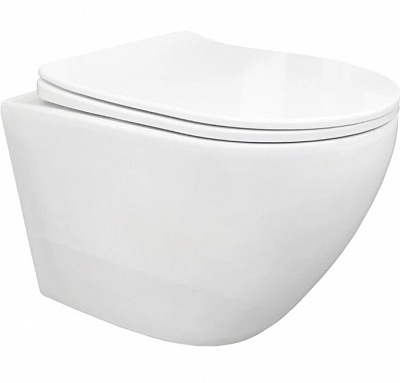 Унитаз подвесной AM.PM C85A1703SC FlashClean с сиденьем микролифт