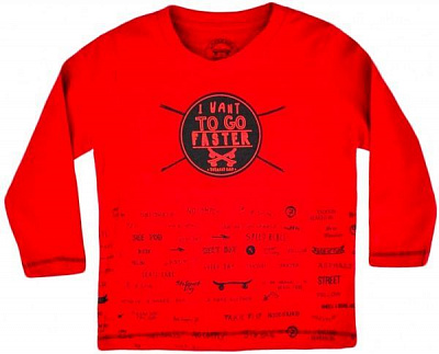 Футболка LOSAN р.104 червоний 1348