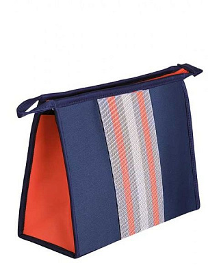 Косметичка REED Sporty 7572 28x8x18 см синий с оранжевым 
